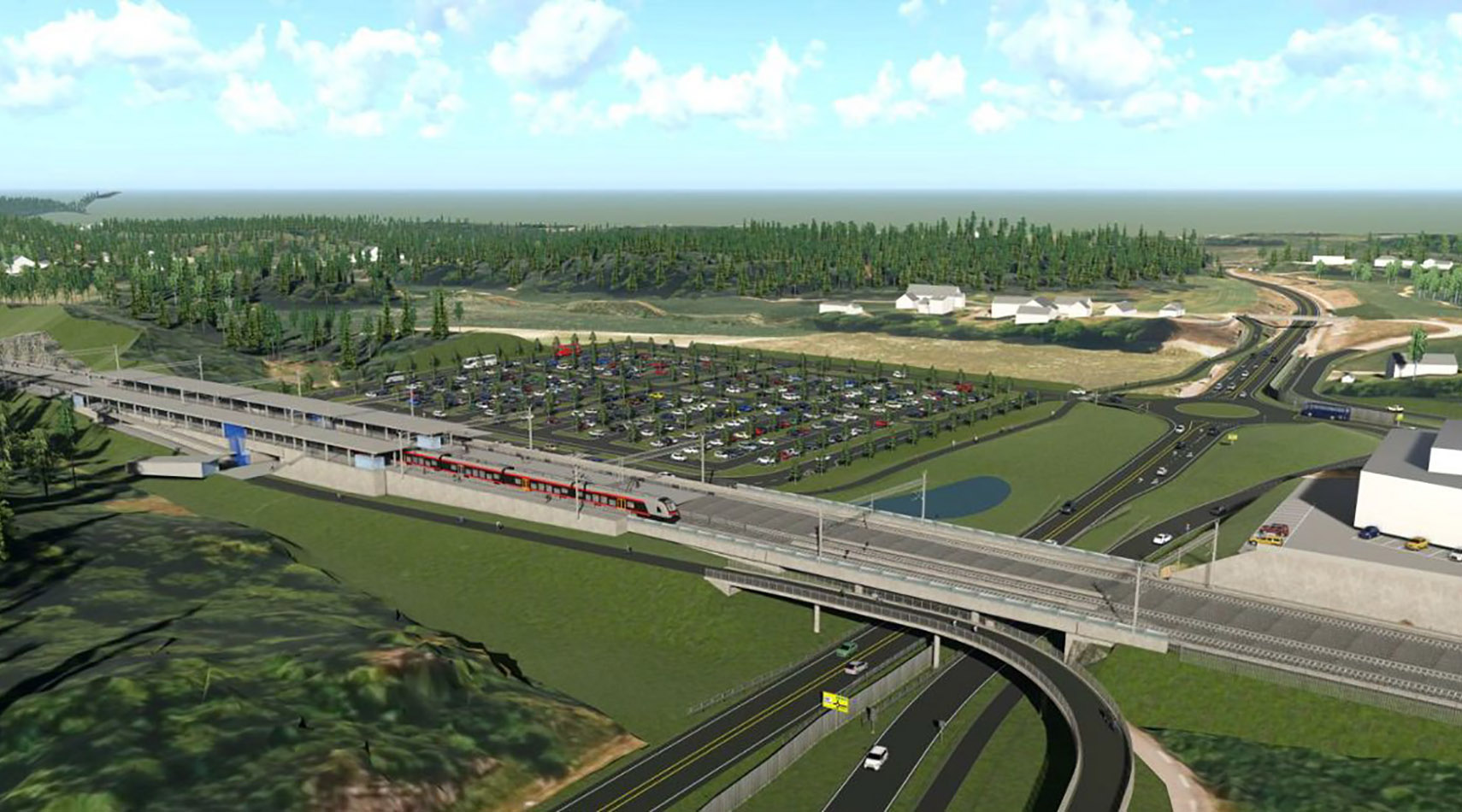 Ligne « Vestfold » en Norvège